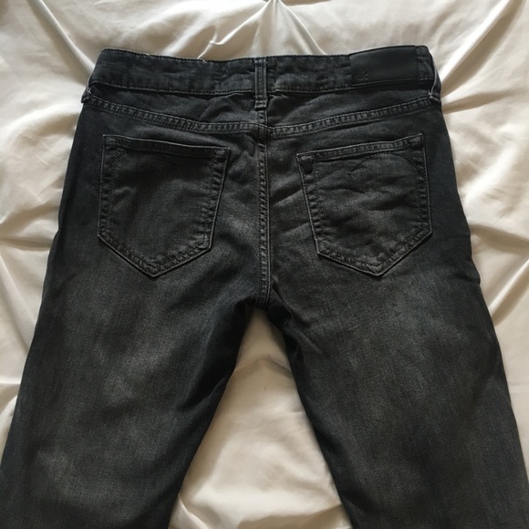 H&M Grey/Black low rise skinny Jeans - Picture 6 of 8